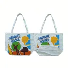 cheap printed reusable handled promotional tote shopping cheap cotton bag