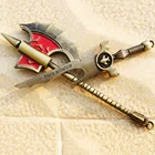 Wholesale nice quality custom metal knife keychain key chain ring on line