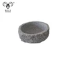 Wholesale stock tableware bowl natural granite stone bowl restaurant bowl