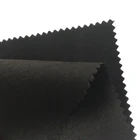 Abrasion-resistant Microfiber Suede High Quality No Fade Black Microfiber Leather Suede For Gloves
