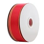 Wholesale Custom Printed Silk Ribbon Gift Polyester Ribbon Satin