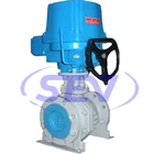 Casting steel electrical floating ball valve