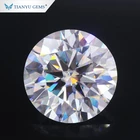 Tianyu Special Cut 1carat Round Brilliant DE VVS1 Color Forever one Luster Moissanite diamond