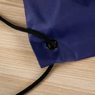Recycled Foldable Waterproof Drawstring Shopping Polyester Drawstring Gym Bag