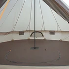 10 Person Luxury Bell Tent with 4M for Camping, Hiking, Trekking, Mountaineering