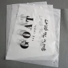 Custom PVC packing clothing zip lock frosted bags with your own logo