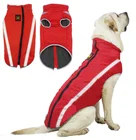 Coat Pet Waterproof Warm Winter Soft Fleece Big Dog Coat Thicken Cotton Pet Clothes Reflective Medium Dogs Clothing