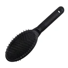 Wholesale custom cheap plastic soft cushion detangling hair wig brush comb