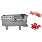 300-500kg/h frozen beef pork meat cutter vegetable roots cube slicer meat cutting machine