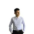 High Quality Men Latest Button Down Dress Shirt Business Men's Shirts 80% Polyester 20% Modal Cotton