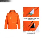 Jacket Jackets Men's Insulated Jacket/Hidden Hood Waterproof Padded Jacket Outdoor Winter Coat Workwear Jacket