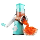 Mini multi blade Kitchen stainless rotary Mandoline Vegetable slicer