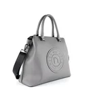 Hand 2020 Winter Grey Pu Leather High Quality Custom Logo Ladies Hand Bags
