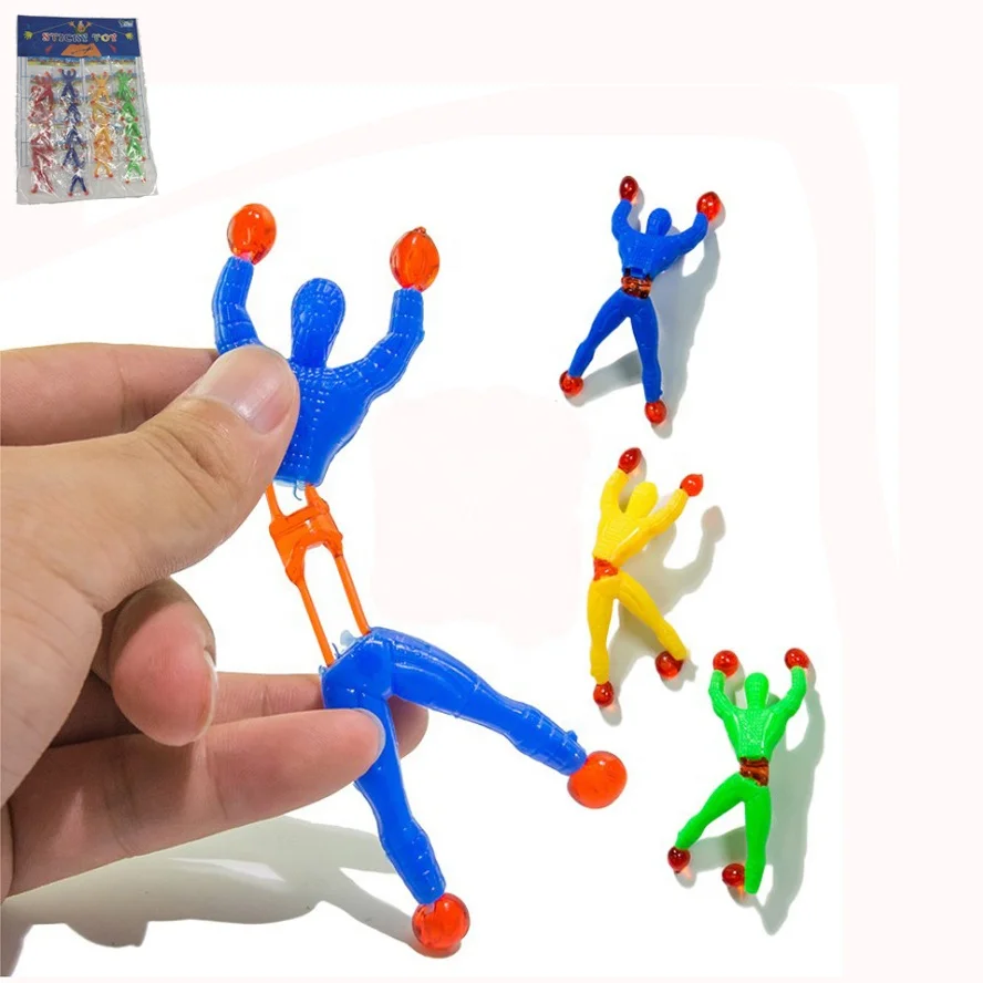 sticky spiderman toy