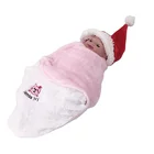 Comfortable Winter Blankets For Winter Comfortable Winter Warming Fleece Baby Swaddle Wrap Blanket For 0-6 Month