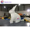 2019 Hot sales LED light Inflatable rabbit model for advertising and theme park decoration