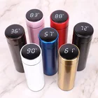 Custom Stainless Steel Led Temperature Display Vacuum Insulated Smart Water Bottle