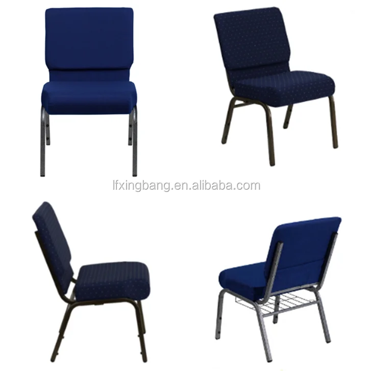 Navy blue church chair.png
