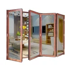 Aluminum patio sliding interior folding sliding door cheap