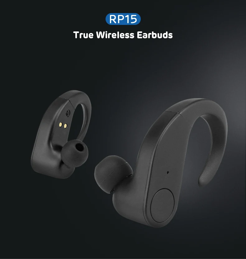 TWS Headphone Wireless Support Customized Bluetooth Headset Private label Earbuds RP15 - ANKUX.COM