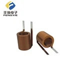 China factory custom air core inductor copper tube coil for power supply/power transformer /solar panel photovoltaic