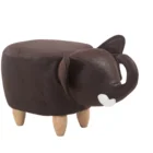 Modern Design Leather Animal Ottoman Modern Chair Ottoman Kid's Favorite Ottoman Seat