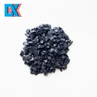 China crushed recycled decorative broken Black Crystalight glass terrazzo sand
