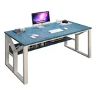 Modern Wooden PC Table Computer Desk Gaming Workstation Study Table Laptop Table