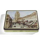 2019 New Developed Rectangular Shape Chocolate Cookies Tin Box