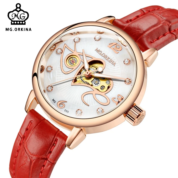 orkina mg090 latest watch charm automatic mechanical wrist