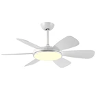 Copper Motor High Quality Colourful Ceiling Fans Ceiling Fan With Remote Control Use Pure Copper Motor