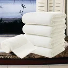 Terry Plain White Terry Embroidery Printing Jacquard Pure Cotton Towel Custom