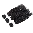 Water Wave Non Remy Indian Human Hair Bulk Double Weft Indian Wholesale Virgin Hair Vendor Cuticle Aligned Hair Extension