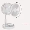 Flexible portable USB mini fan electric rechargeable adjustable cooler Mini electric hand fan cooling fan for child