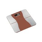2019 hot selling competitive cheap portable digital body fat analyzer personal bathroom weighing scale