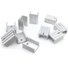 Customized High Quality 600Mm Aluminium Extrusion Heat Sink Amplifier
