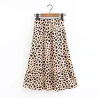 Hot sale factory direct skirt a line pleated chiffon