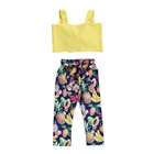 2019 high quality 2pcs girls kids clothing sets