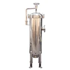 stainless steel lenticular cartridge multi bag filter housing ss clear gas sus industrial filter housing
