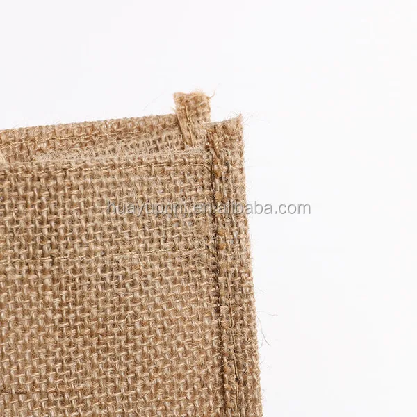 wholesale cheap customized printed organic jute tote bag with
