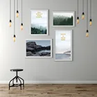 Art Decor Decoration Modern Paper Material Scenery Frame Art Home Decor