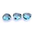Round Cabochon Cabochon Cabochon Round Cabochon Crystal Blue Color Loose Gemstones