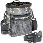 Portable Outdoor Pet Training Waist Bag , Dog Treat Pouch with Built-in Poop Bag Dispenser