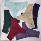 hot lace transparent thong panties sexy g-string panties sexy crotchless cotton panties
