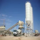 Mixer Concrete Concrete Batching Plant Price HZS75 75cbm Mixer Cement Concrete Mixing Batching Plant