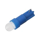12V T5 led bulbs 1SMD Car interior led Dashboard Wedge 1LED car light Yellow/blue/Green/red/white