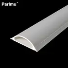 Wire Casing Cable Wire Duct PVC Round Cable Trunking Wire Casing Wiring Duct With Sticker Back