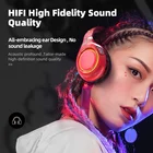 Headphone Customize Lighting Gaming BT Wireless Headsets With Removable Detachable Microphone Headphone Earphones