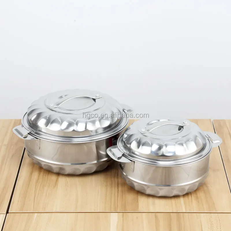 Double layer stainless steel insulated heat preservation fresh box or keeping warm pot