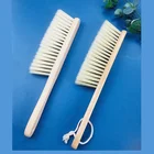 Long Handle Soft Hair Household Cleaning Dust Brush with Wooden Handle for Sofa Carpet Bed